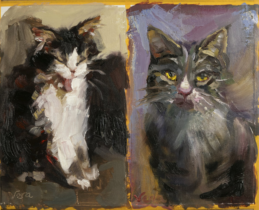 Mastercopy Study Two Cats