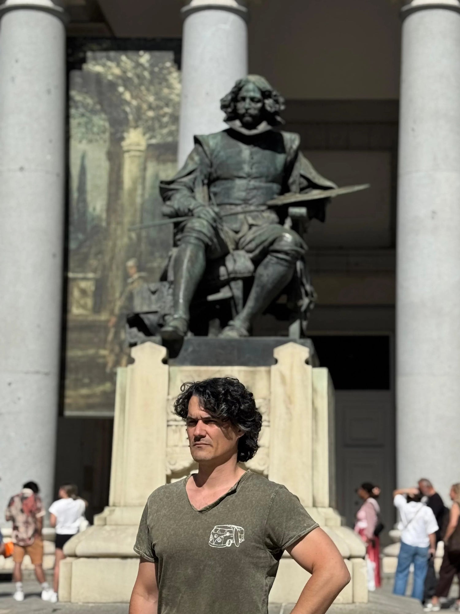 Javier Vera with the greatest, Velázquez